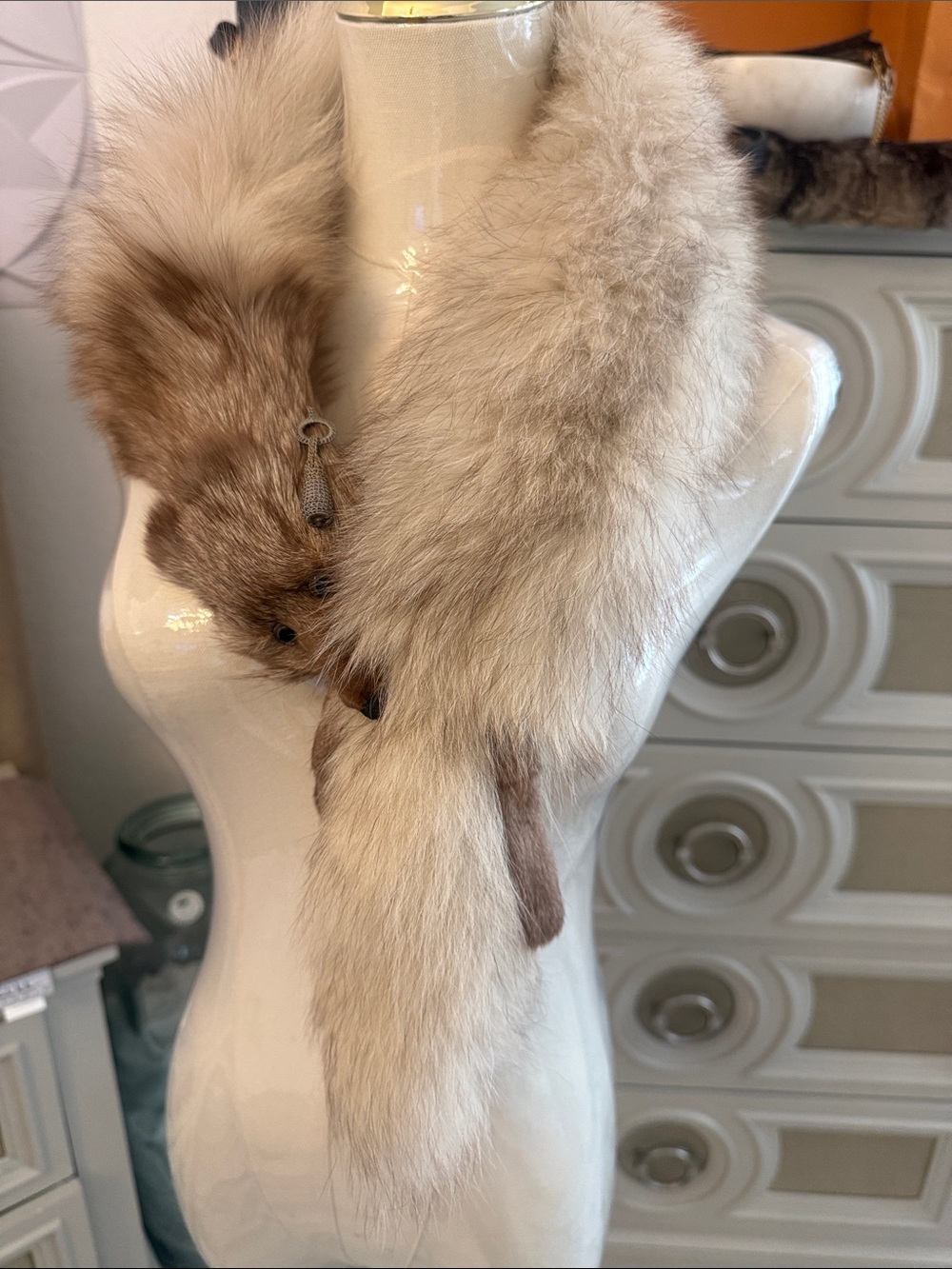 Real Fox fur scarf
